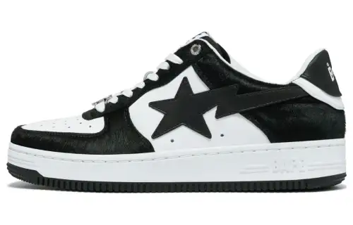 A BATHING APE Bape Sta Beige Calf Hair