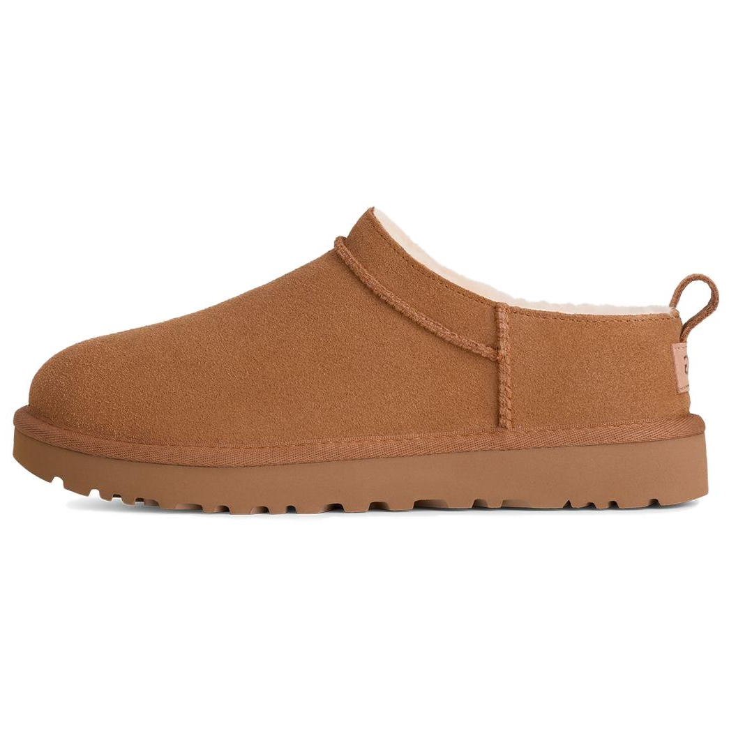 Женские ботинки UGG Classic Micro (коричневые)
