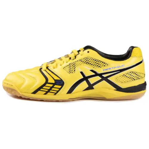 ASICS DESTAQUE 4 Abrasion Resistant Soccer Shoes Unisex Yellow