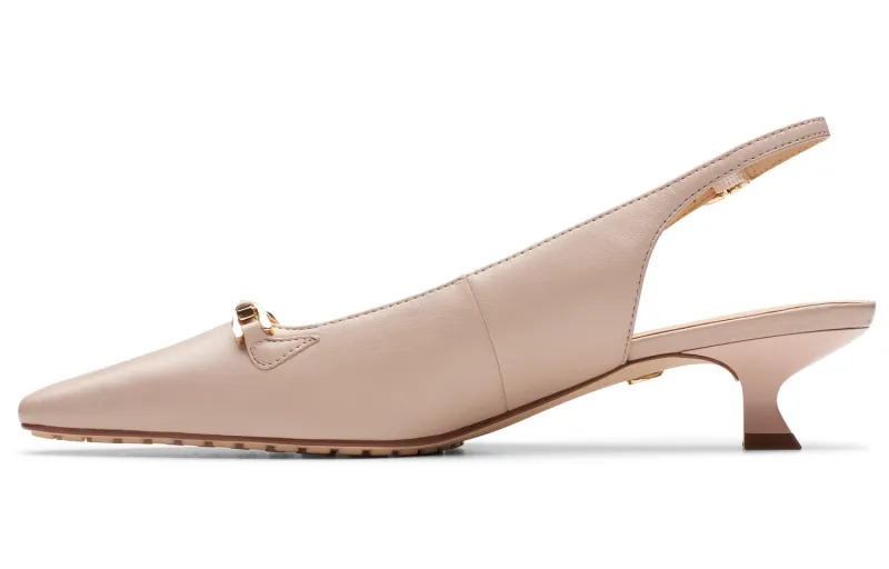 Clarks Sheepskin Casual Shoes Women's Pink