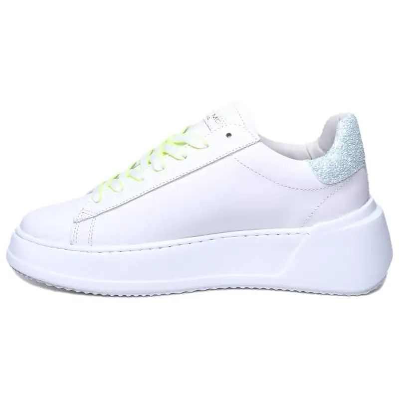 PHILIPPE MODEL Leather Low top Skateboard Shoes Women's White