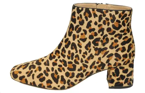 Clarks Ankle Boots Women's Leopard Print