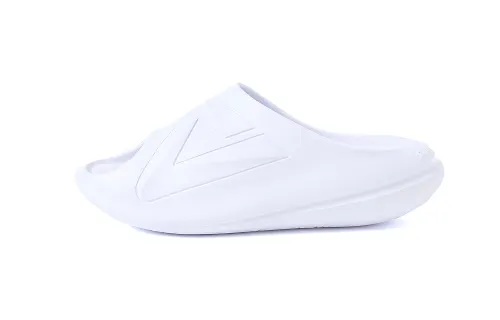 PEAK Statistic Sandals Quiet Slide Slippers Men's All White