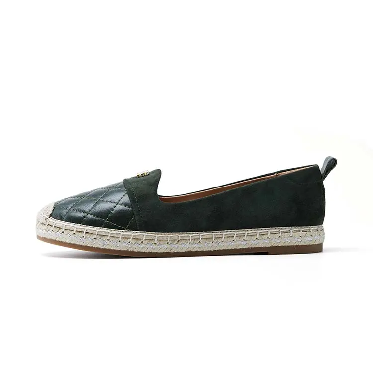 Marie Claire Cow Leather Casual Shoes Women's Magic Forest Green