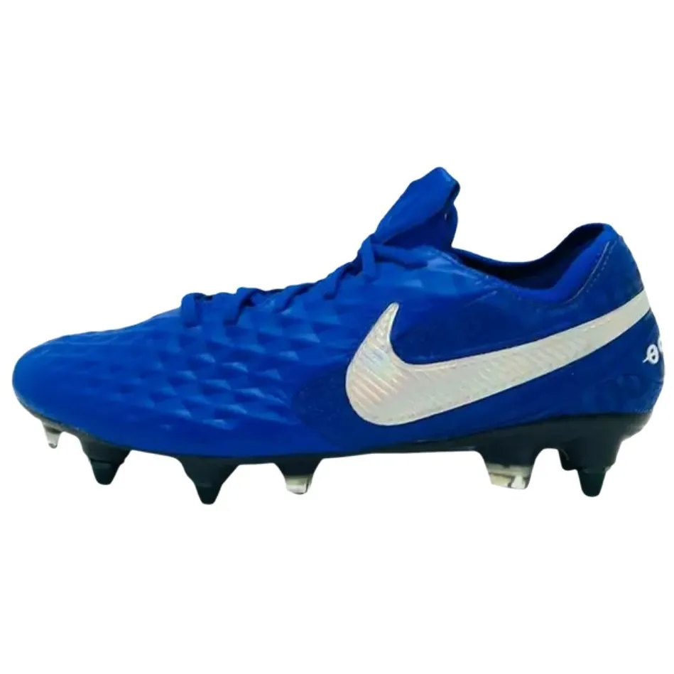 Nike Tiempo Legend 8 Elite Slip Resistant Abrasion Resistant Slip Resistant Abrasion Resistant Soccer Shoes Men's Blue