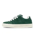 LuzaoT SUPER DRAG Suede Low top Skateboard Shoes Unisex Green