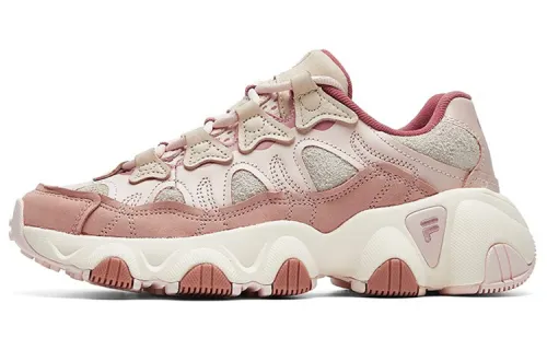 FILA FUSION Jagger Casual Shoes Women's Low Top Peach Pink/Old Rose