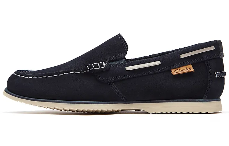 Clarks Men's Casual Shoes Men's Low Top Marine Blue