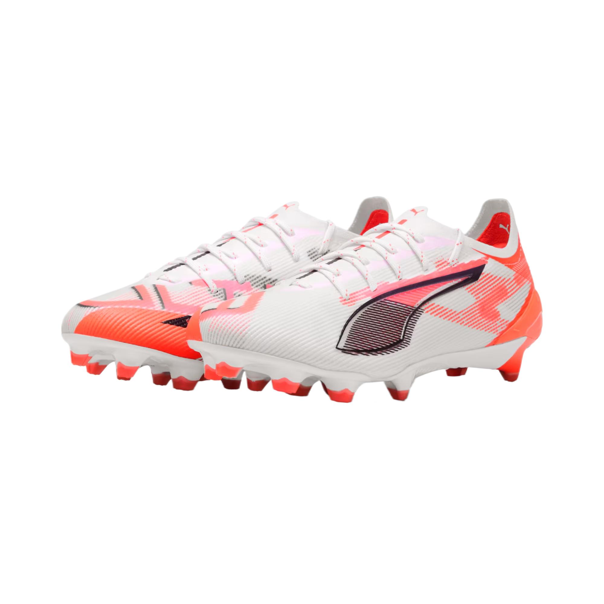 PUMA Ultra 5 Soccer Shoes Women’s White Orange