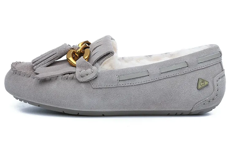 EVERAU Women's Casual Shoes Women's Goat Gray