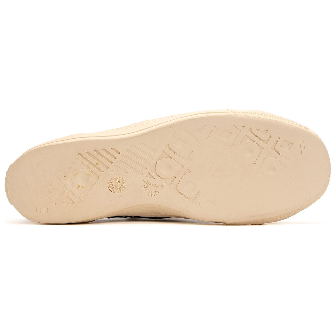 Кеды MIHARA YASUHIRO Past Sole 6 (черно-белые) — 白色/黑色/全黑 — фото 11
