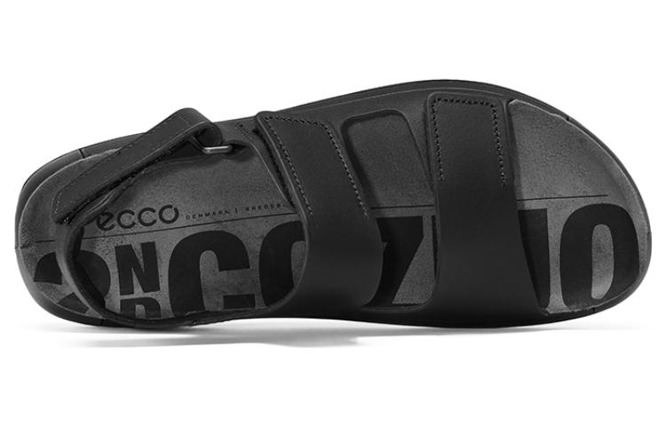 Ecco Leather Stylish Sandal Men's Black