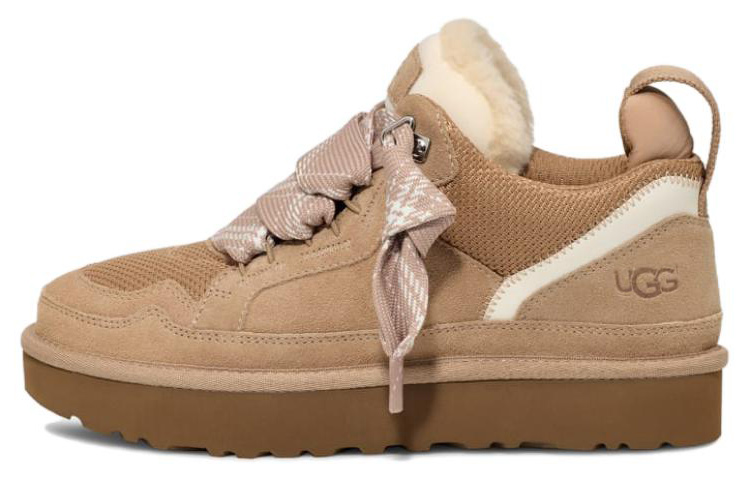Женские ботинки UGG Lowmel (песочные)