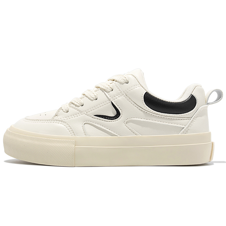 TUOPIN Synthetic Leather Low top Skateboard Shoes Women's