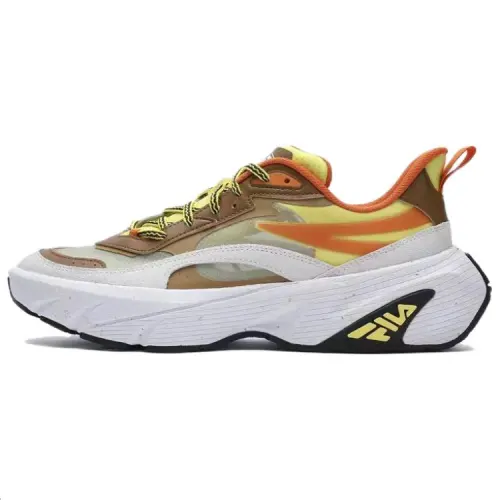 FILA Low top Casual Shoes Men's Yellow Gray