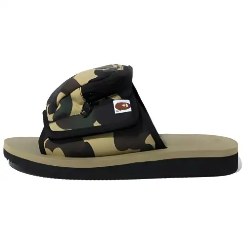 Suicoke Dao A BATHING APE 1st Camo Yellow