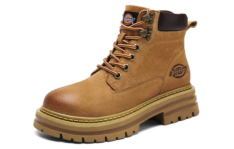 Dickies Classic Trendy Comfortable Versatile Outdoor Boots Men's Earth Yellow