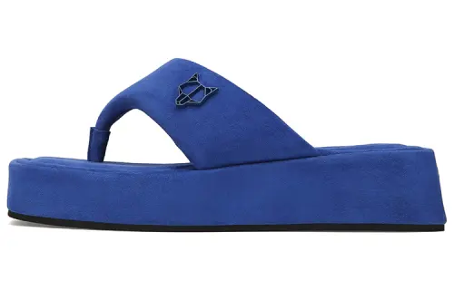 Naked Wolfe Abrasion Resistant Flip Flops Women's Blue