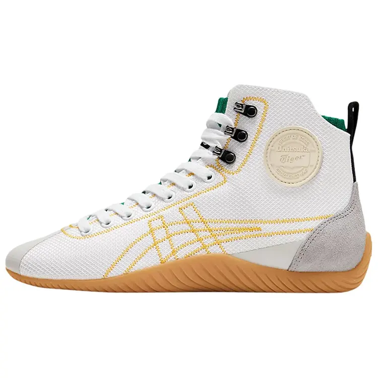 Onitsuka Tiger Sclaw Mt White Tiger Yellow Gum