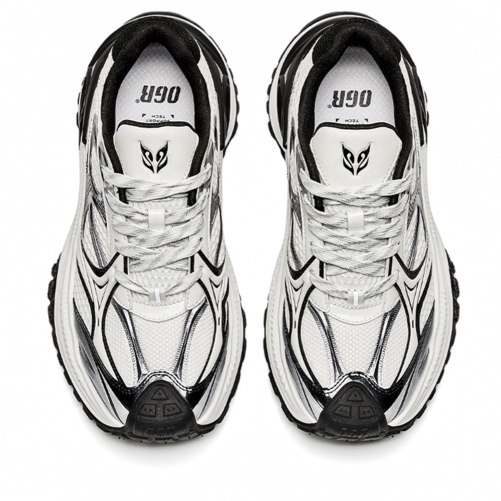 OGR Cobra Running Shoes Unisex Black White