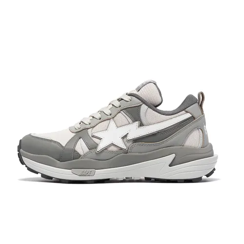 BAPE A BATHING APE Trail Sta Grey