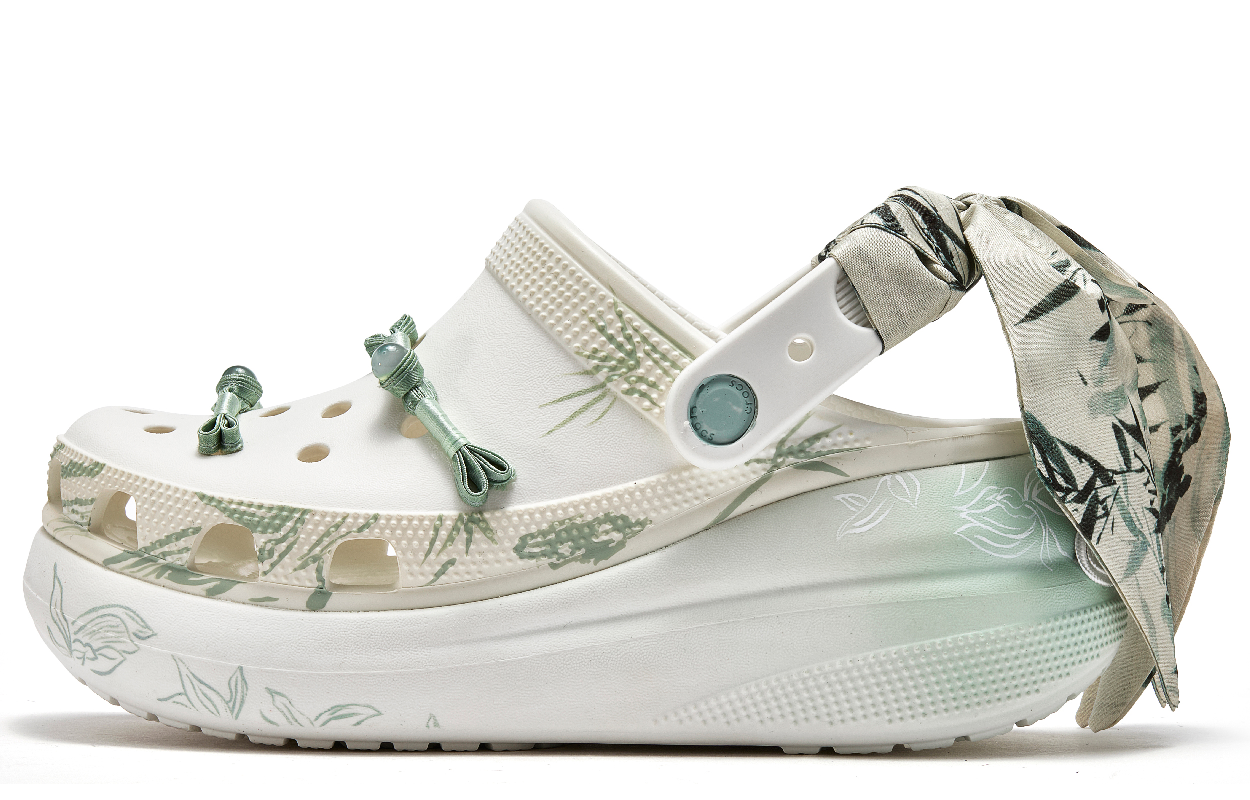 Crocs Crush Clog Freedom Panda, Breeze Green Leaf Clogs Unisex Green
