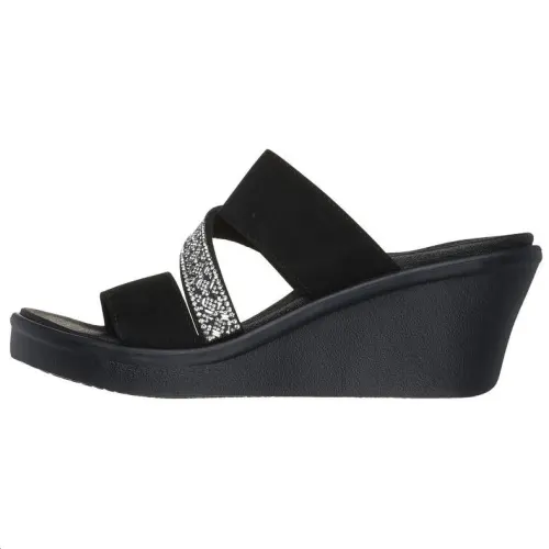 Skechers CALI Slide Slippers Women's Black