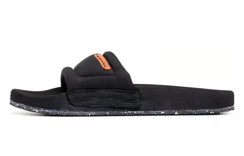 HERON PRESTON Logo-patch Slip-on Slides