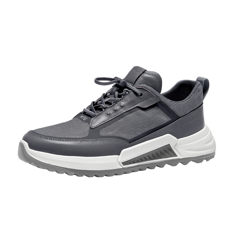 Montagut Top Grain Cow Leather Low top Running Shoes Men’s