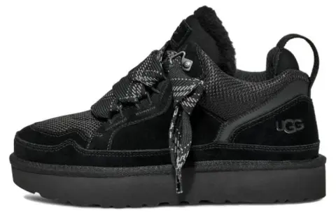 UGG Lowmel Black Women's