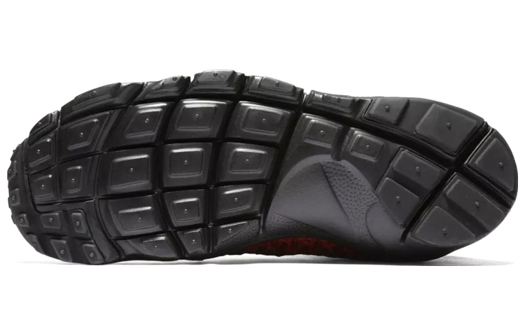 Мужские кроссовки Nike Footscape Magista Team Red (красные) — 团队红/金属黄金/黑 — фото 5