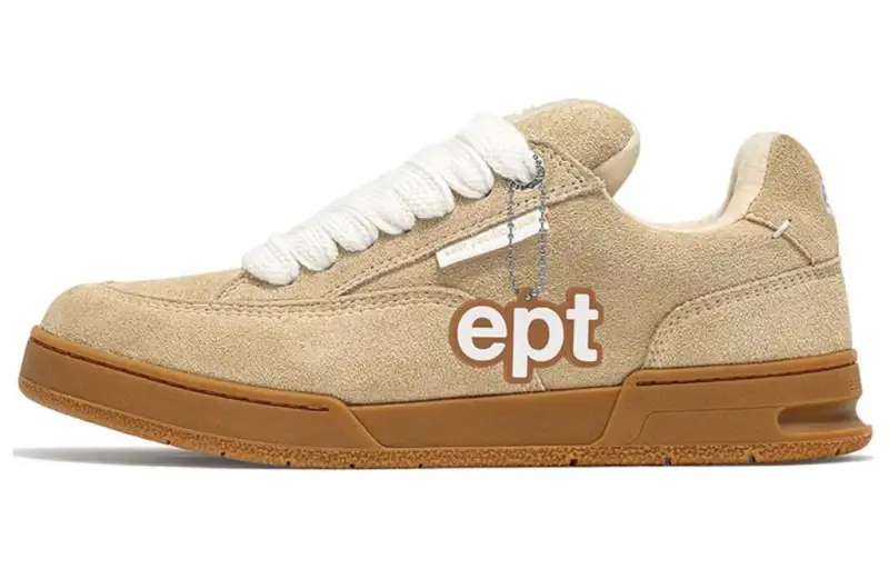 East Pacific Trade Suede Low top Skateboard Shoes Unisex Brown
