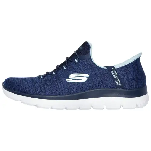 Skechers Slip Ins Low top Casual Shoes Women's Blue