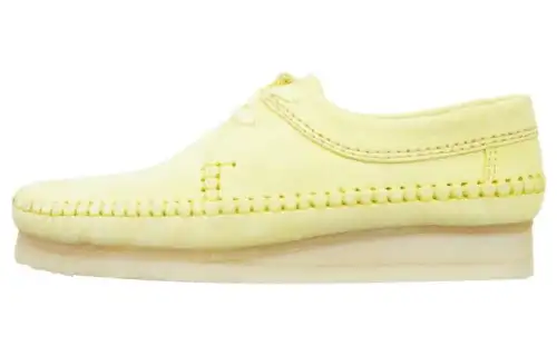 Clarks suede lace-up shoes