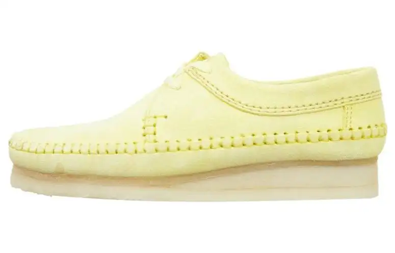 Clarks suede lace-up shoes