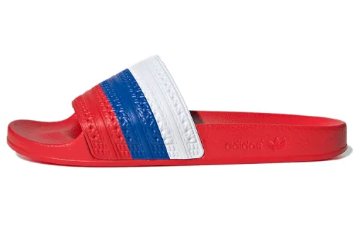Adidas Originals ADILETTE Slide Slippers Unisex Red/White/Blue
