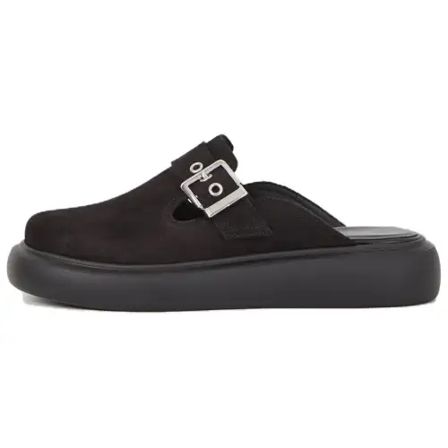 VAGABOND SHOEMAKERS Abrasion Resistant Closed Toe Slippers Women's Black
