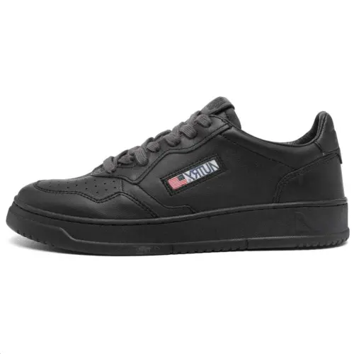 AUTRY Medalist Slip Resistant Low top Skateboard Shoes Men's Black