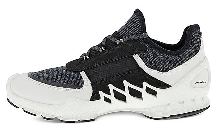 Ecco Aibu Jianbu Discovery Series Mesh Lightweight Splicing Wrapping Low-top Sports Shoes Women's White