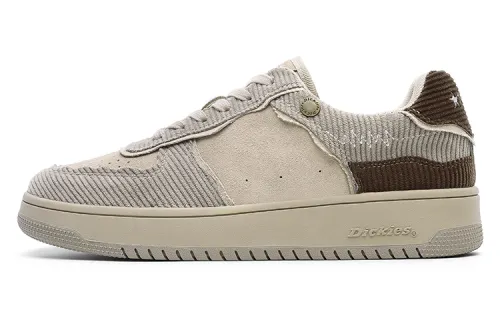 Dickies Slip Resistant Abrasion Resistant Low top Skateboard Shoes Men's Gray