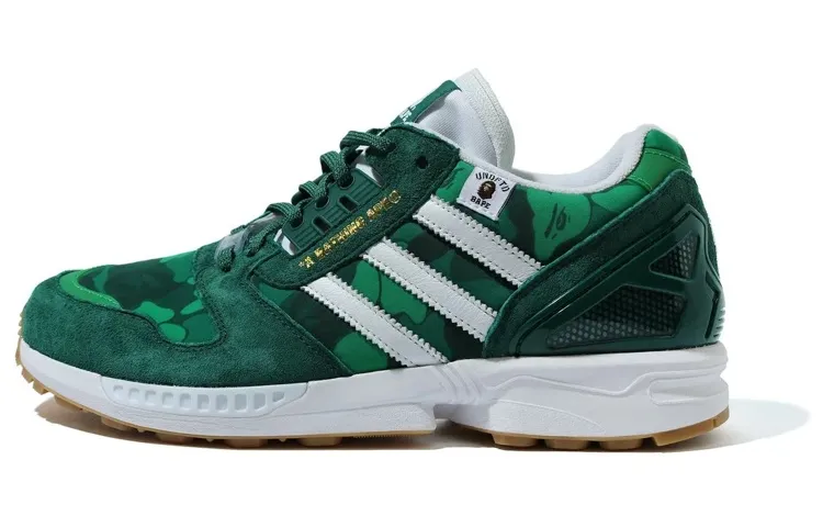 Zx 8000 Bape x Undefeated x Zx 8000 Adidas Originals 'A-ZX Series - Green Camo'