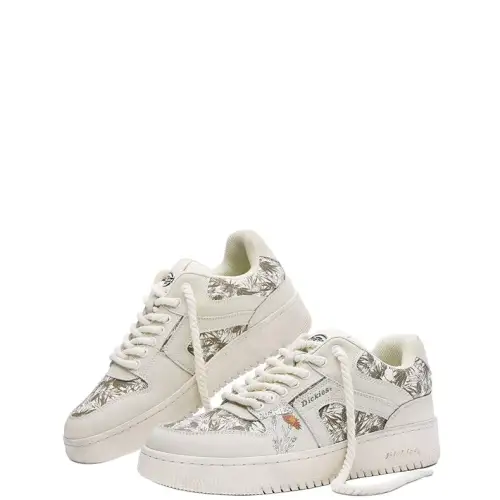 Dickies Hand Painting Series Lightweight Wear Resistant And Slip Resistant Low Top DUNK Skateboard Shoes Men's Apricot