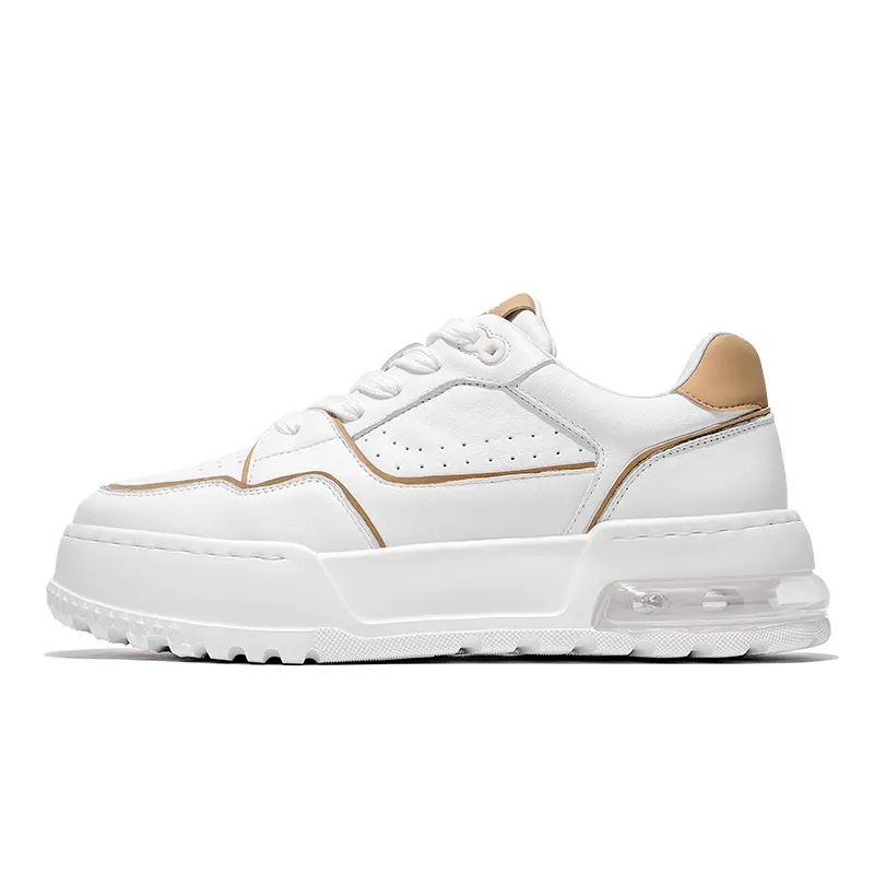 JANE HARLOW Casual Shoes Unisex White Brown