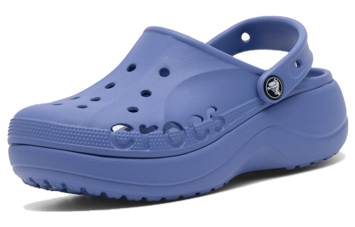 Crocs Baya Platform Clogs 'Lapis' Women's