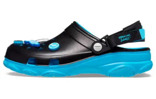 Crocs RJ x Crocs All Terrain Clog Sports Sandals Unisex Black Blue
