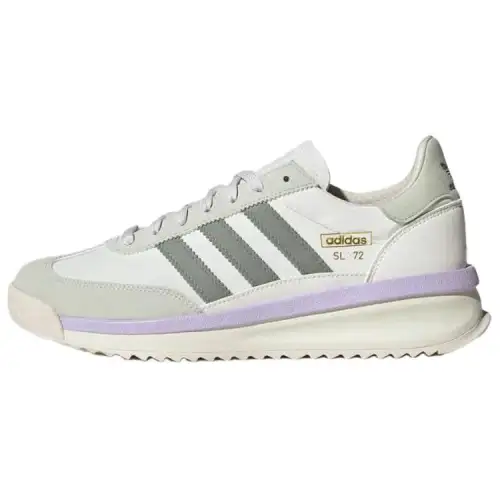 Adidas Originals SL 72 RTN Abrasion Resistant Low top Casual Shoes Women's White Green
