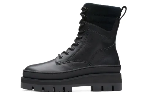 clarks Orianna 2 Hike Lace-up Leather Boots