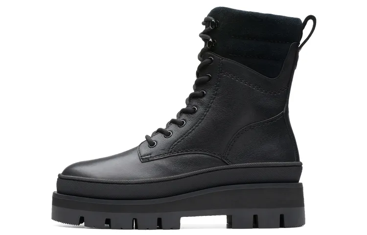 clarks Orianna 2 Hike Lace-up Leather Boots
