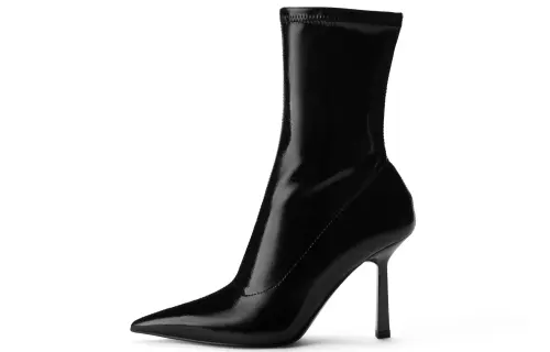 CHARLES&KEITH Pu Ankle Boots Women's