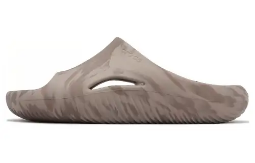 Crocs Mellow Slide 'Marbled - Mushroom Cobblestone'